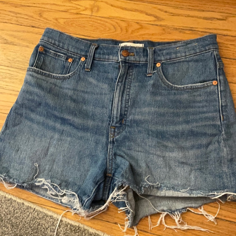 Madewell High Rise Denim Shorts